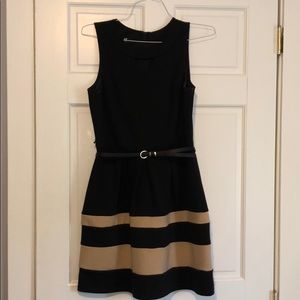 Black casual dress